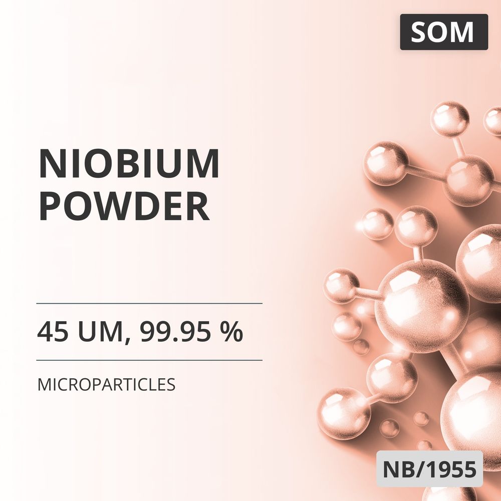 Niobium Powder, 45 um, 99.95 % (NB/1955)