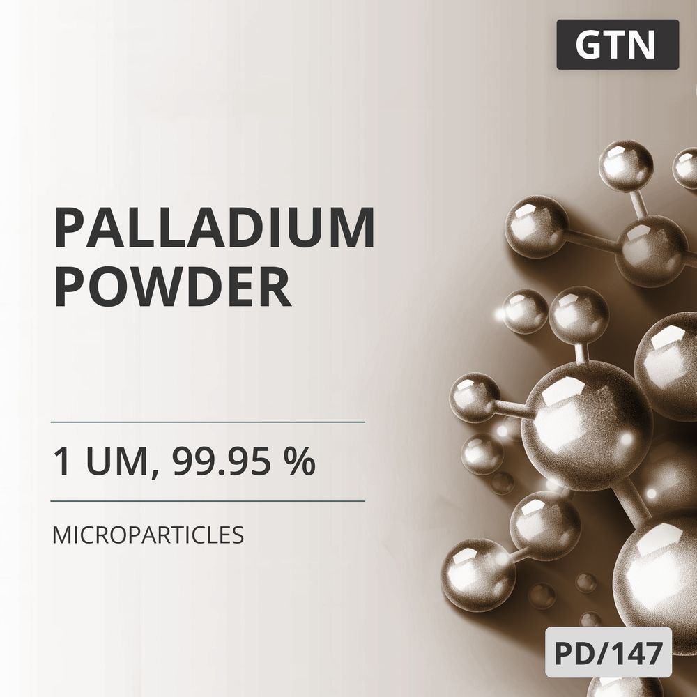 Palladium Powder, 1 um, 99.95 % (PD/147)