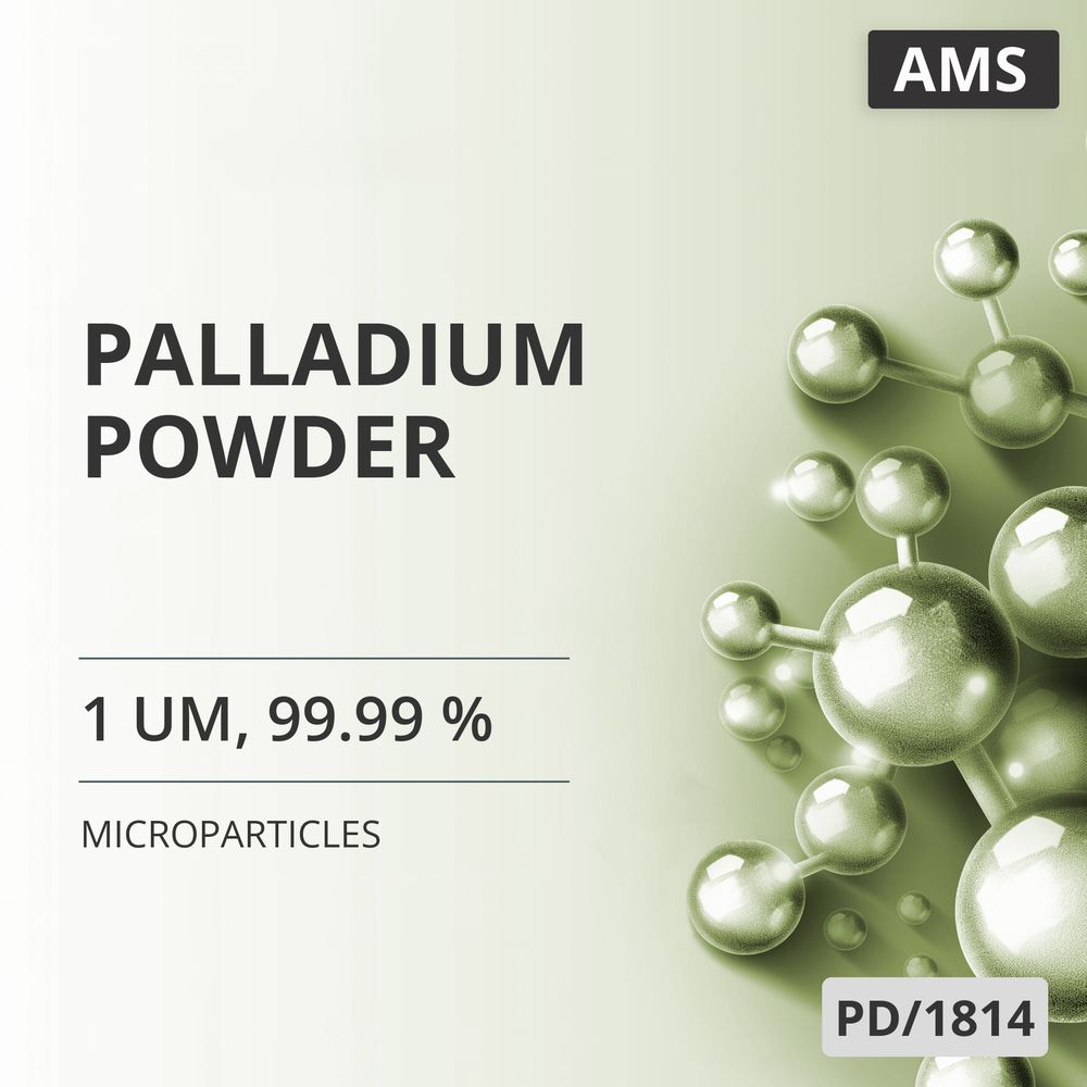 Palladium Powder, 1 um, 99.99 % (PD/1814)