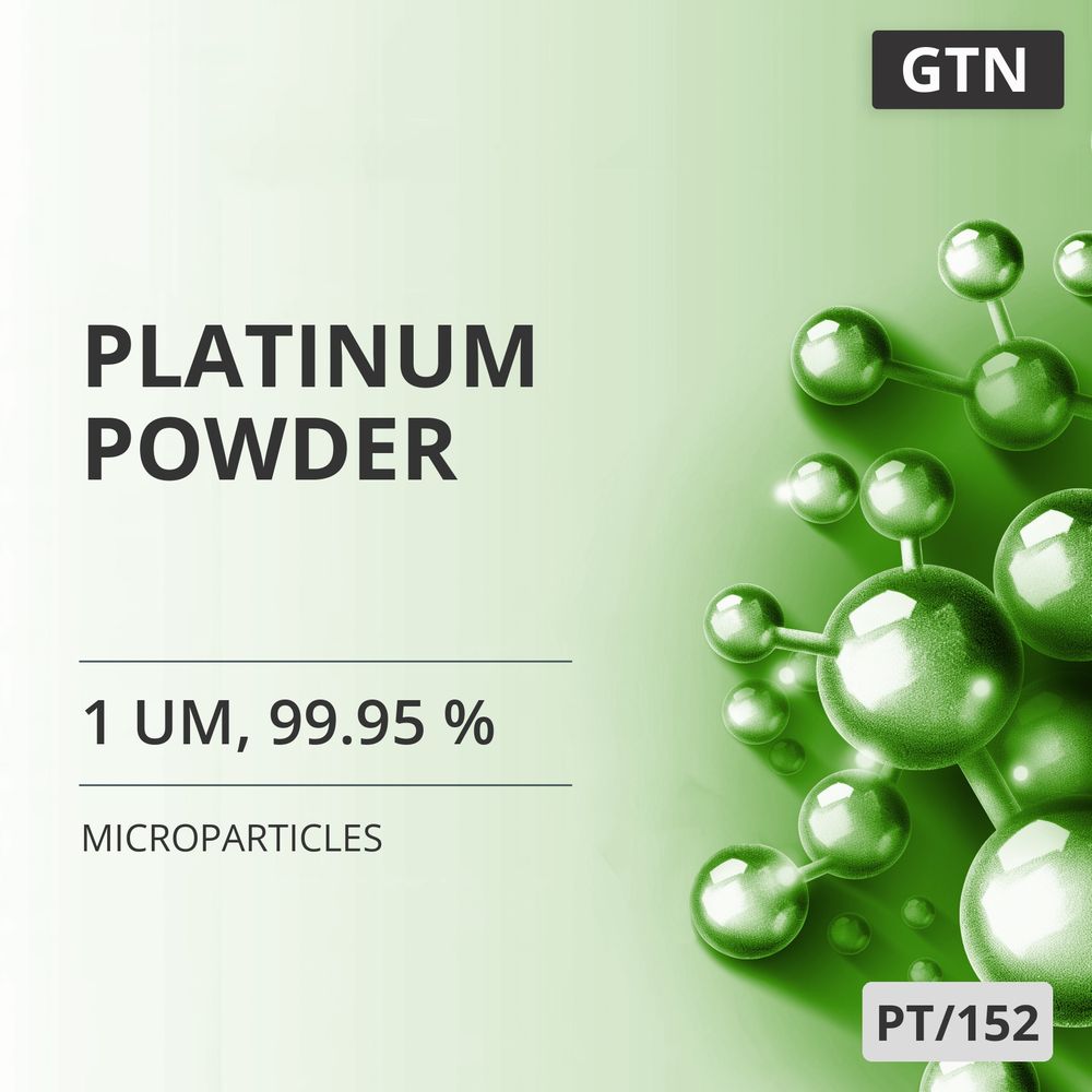 Platinum Powder, 1 um, 99.95 % (PT/152)