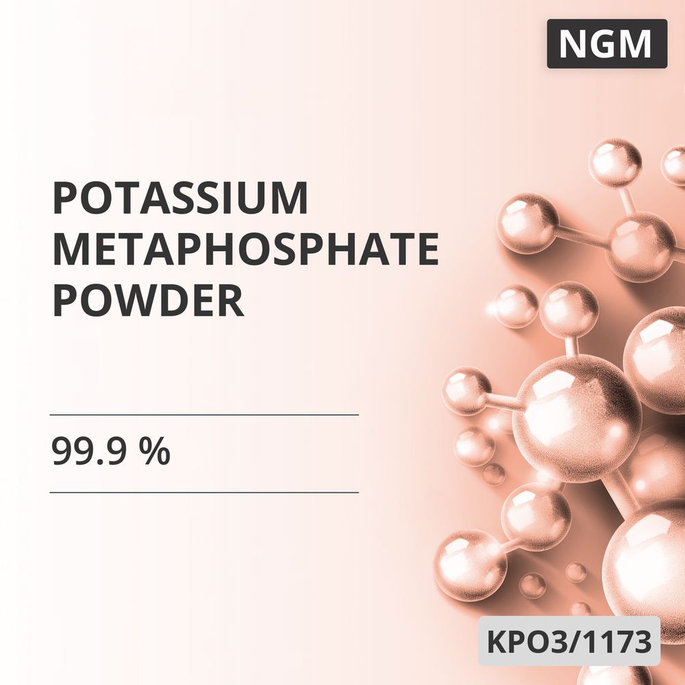 Potassium Metaphosphate Powder, 99.9 % (KPO3/1173)