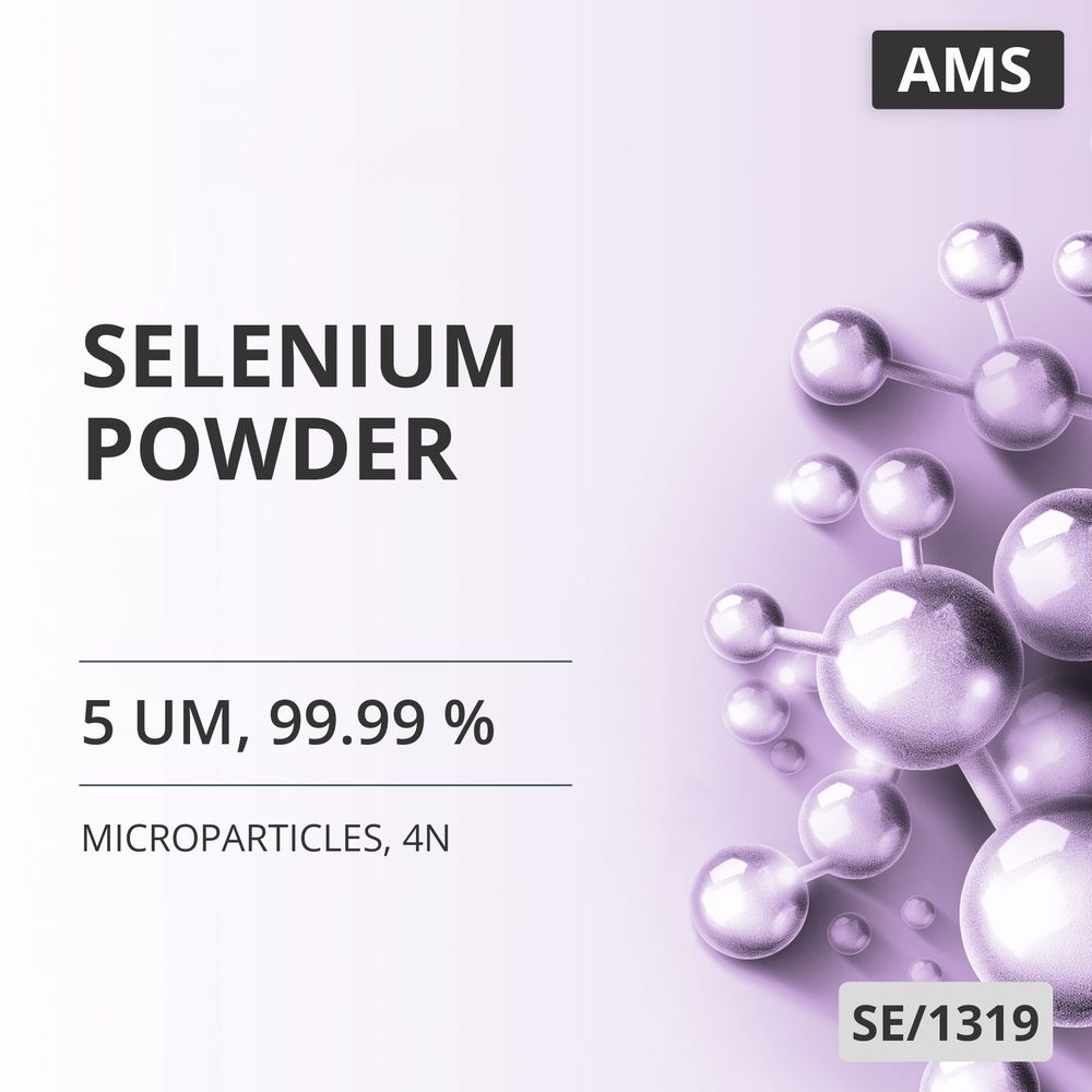 Selenium Powder, 5 um, 99.99 %, 4N (SE/1319)