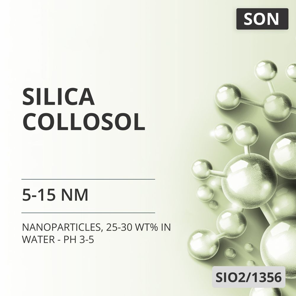 Silica Collosol, 5-15 nm, 25-30 wt% in Water - pH 3-5 (SIO2/1356)