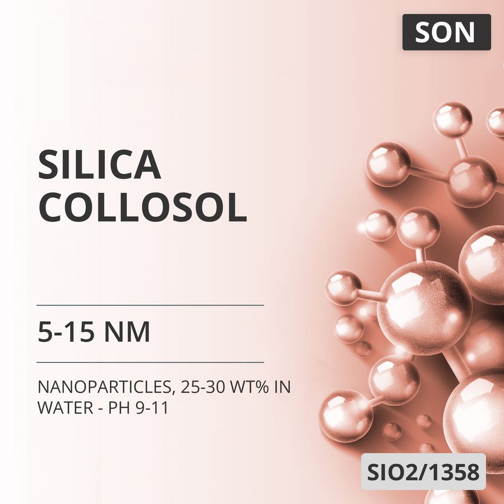 Silica Collosol, 5-15 nm, 25-30 wt% in Water - pH 9-11 (SIO2/1358)