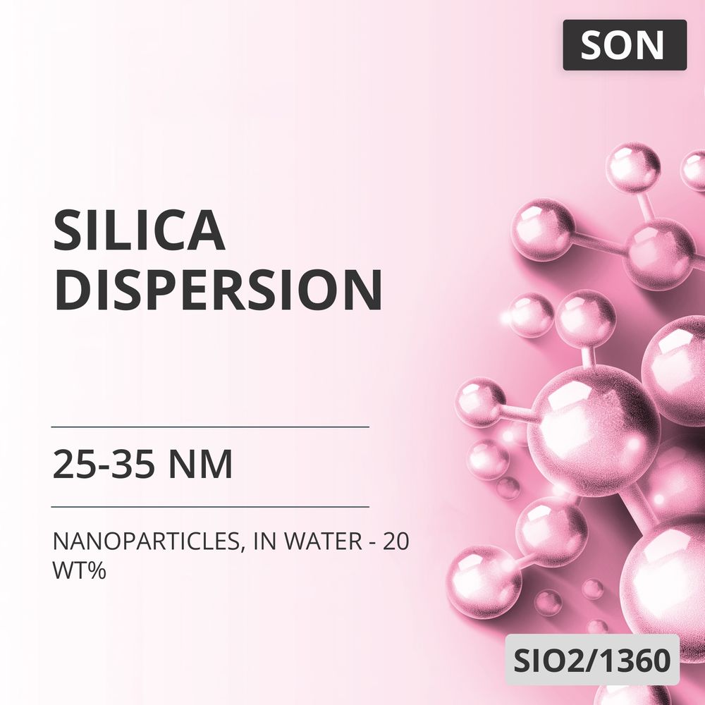 Silica Dispersion, 25-35 nm, in Water - 20 wt% (SIO2/1360)
