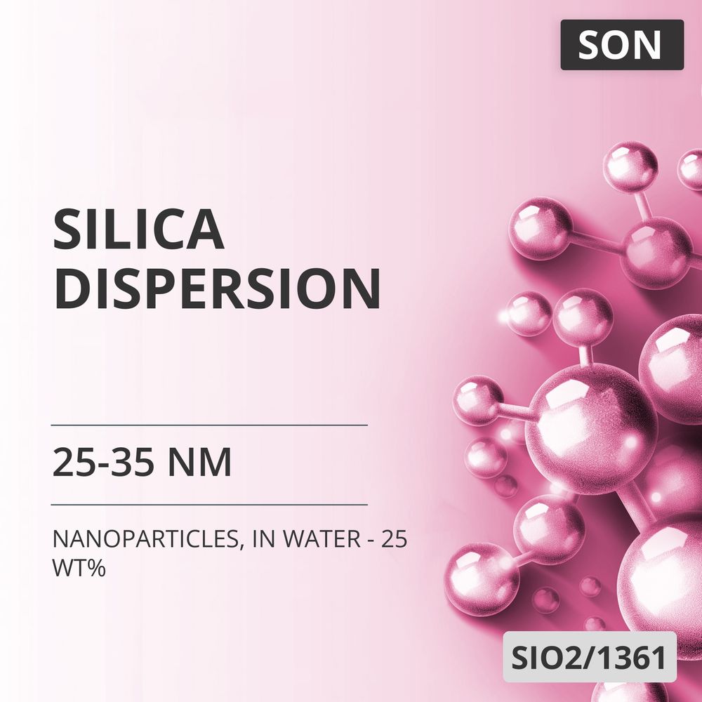 Silica Dispersion, 25-35 nm, in Water - 25 wt% (SIO2/1361)