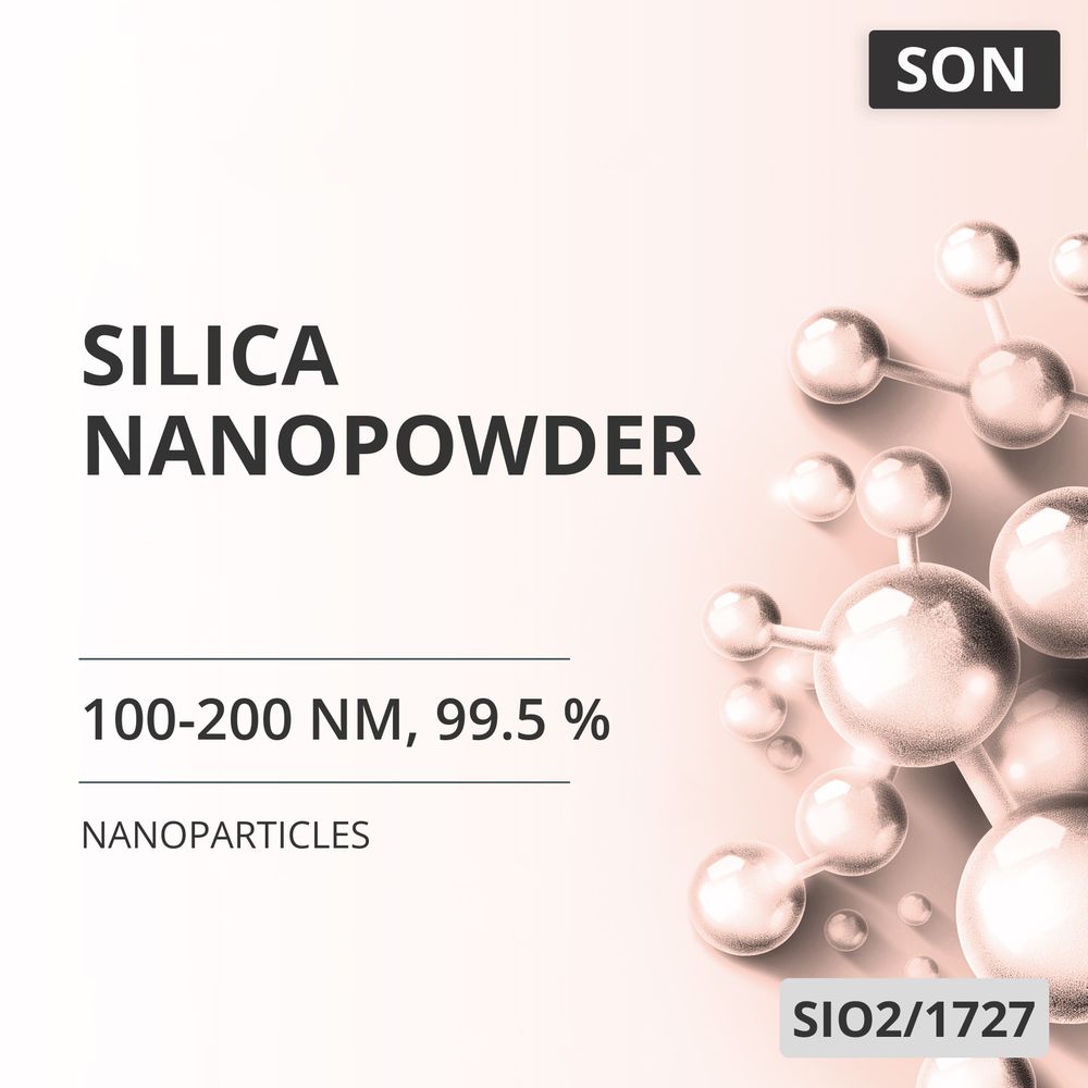 Silica Nanopowder, 100-200 nm, 99.5 % (SIO2/1727)