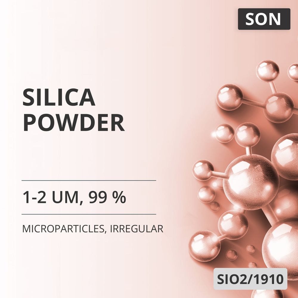 Silica Powder, 1-2 um, 99 %, Irregular (SIO2/1910)