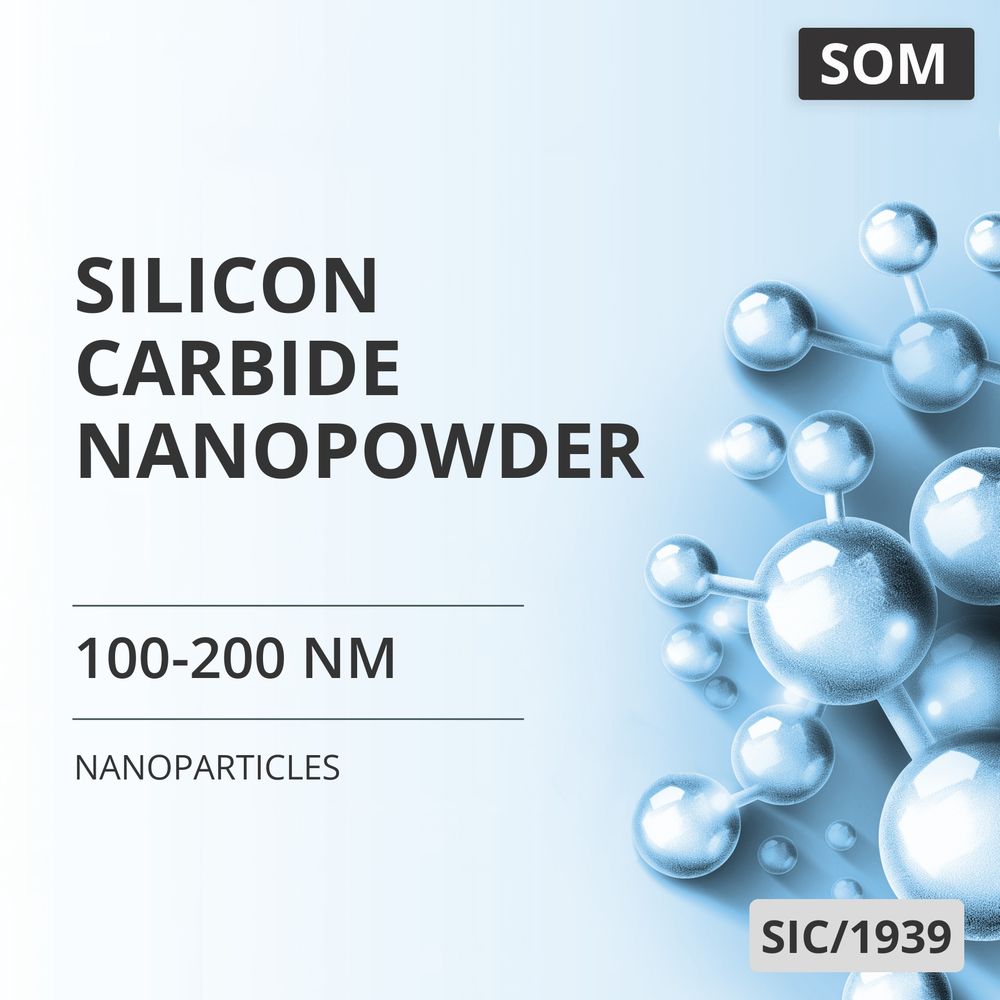 Silicon Carbide Nanopowder, 100-200 nm (SIC/1939)