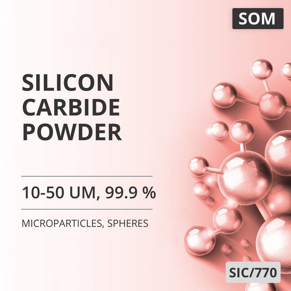 Silicon Carbide Powder, 10-50 um, 99.9 %, Spheres (SIC/770)