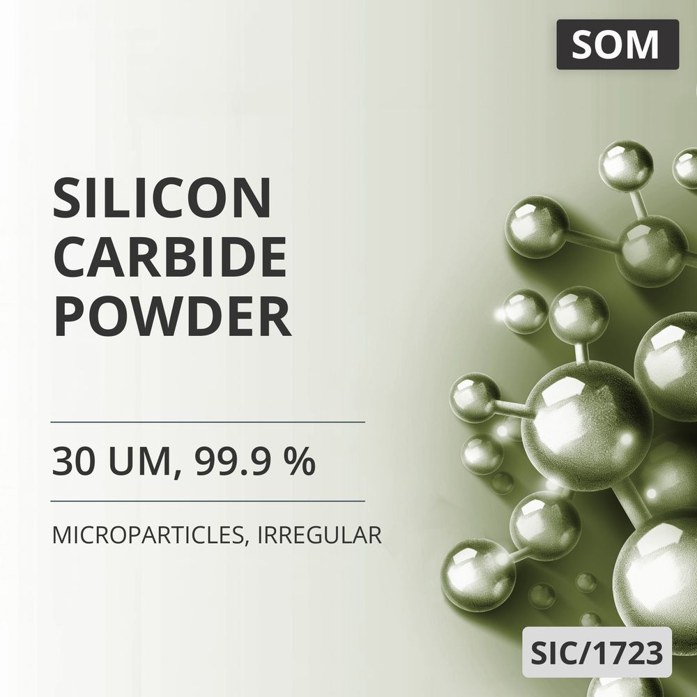 Silicon Carbide Powder, 30 um, 99.9 %, Irregular (SIC/1723)