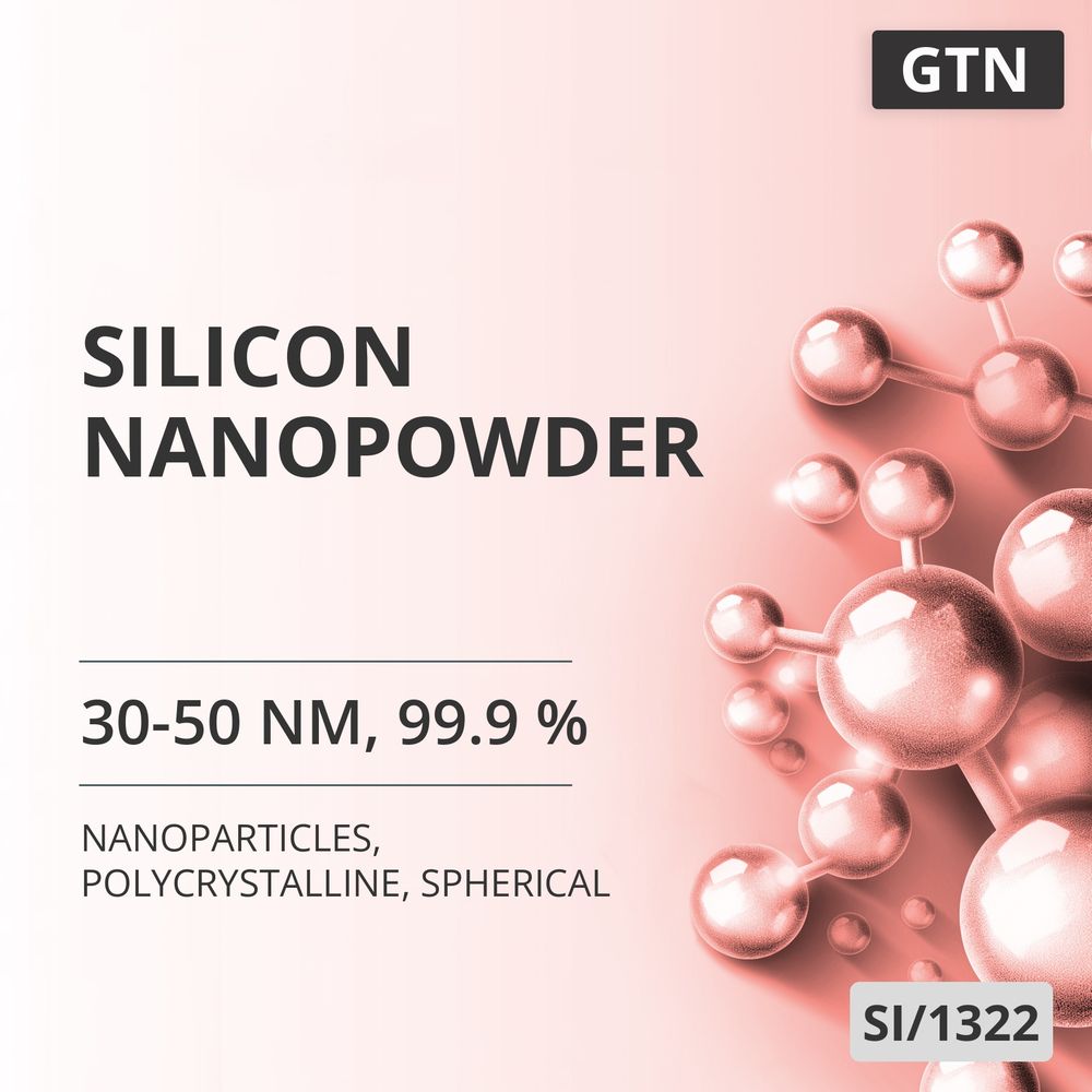 Silicon Nanopowder, 30-50 nm, 99.9 %, Polycrystalline, Spherical (SI/1322)