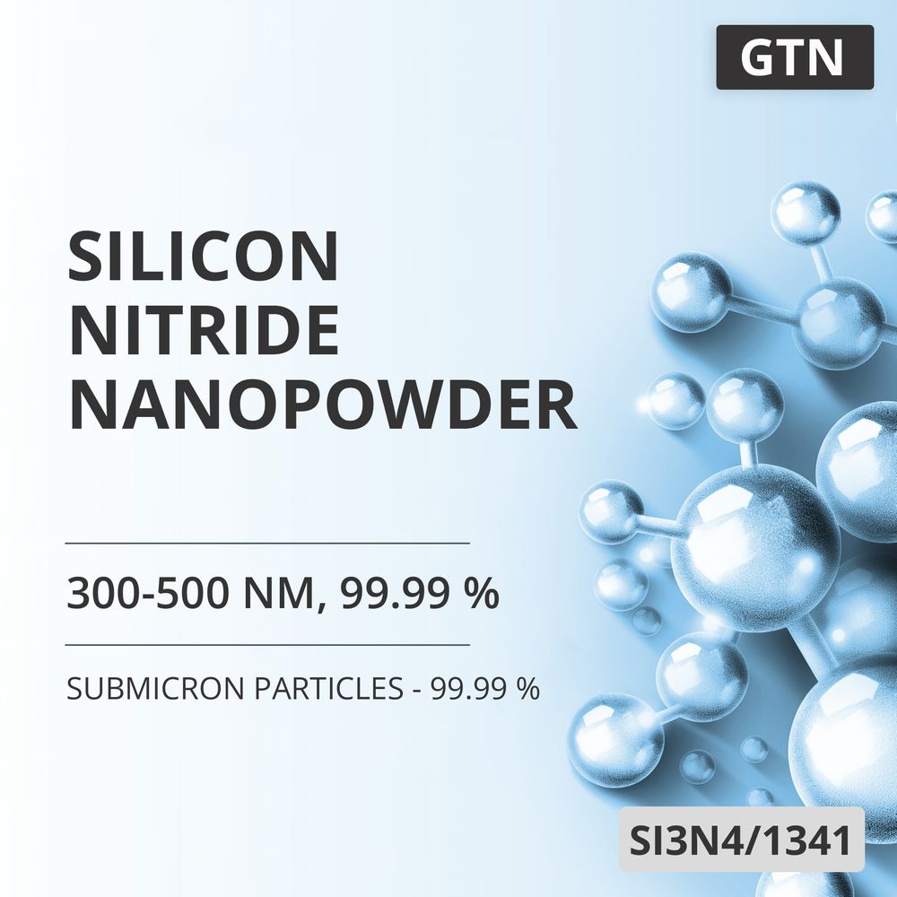 Silicon Nitride Nanopowder, 300-500 nm, 99.99 % - 99.99 % (SI3N4/1341)