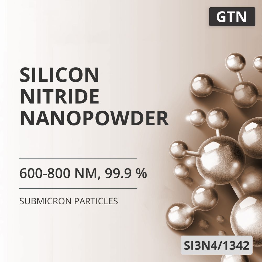 Silicon Nitride Nanopowder, 600-800 nm, 99.9 % (SI3N4/1342)