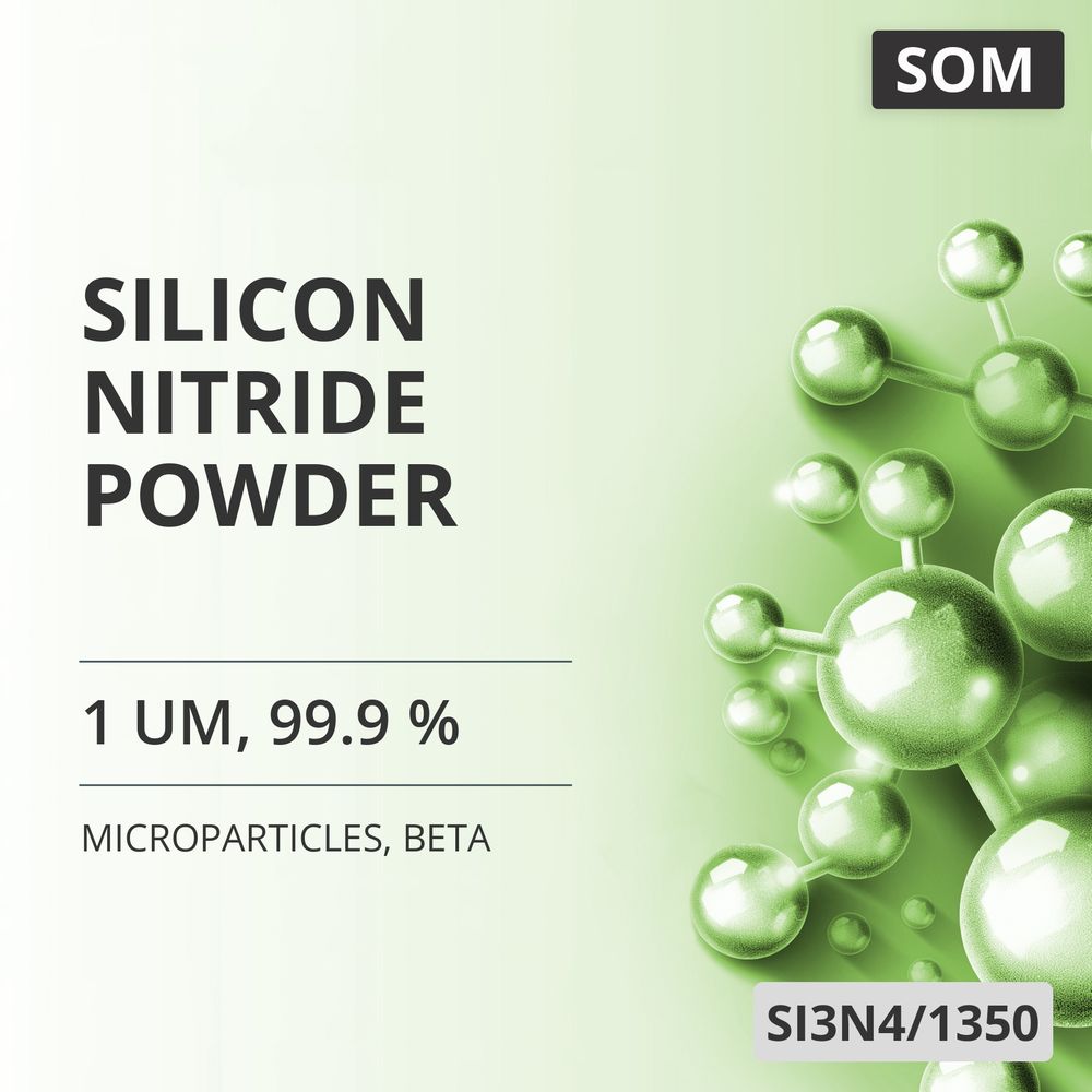 Silicon Nitride Powder, 1 um, 99.9 %, Beta (SI3N4/1350)