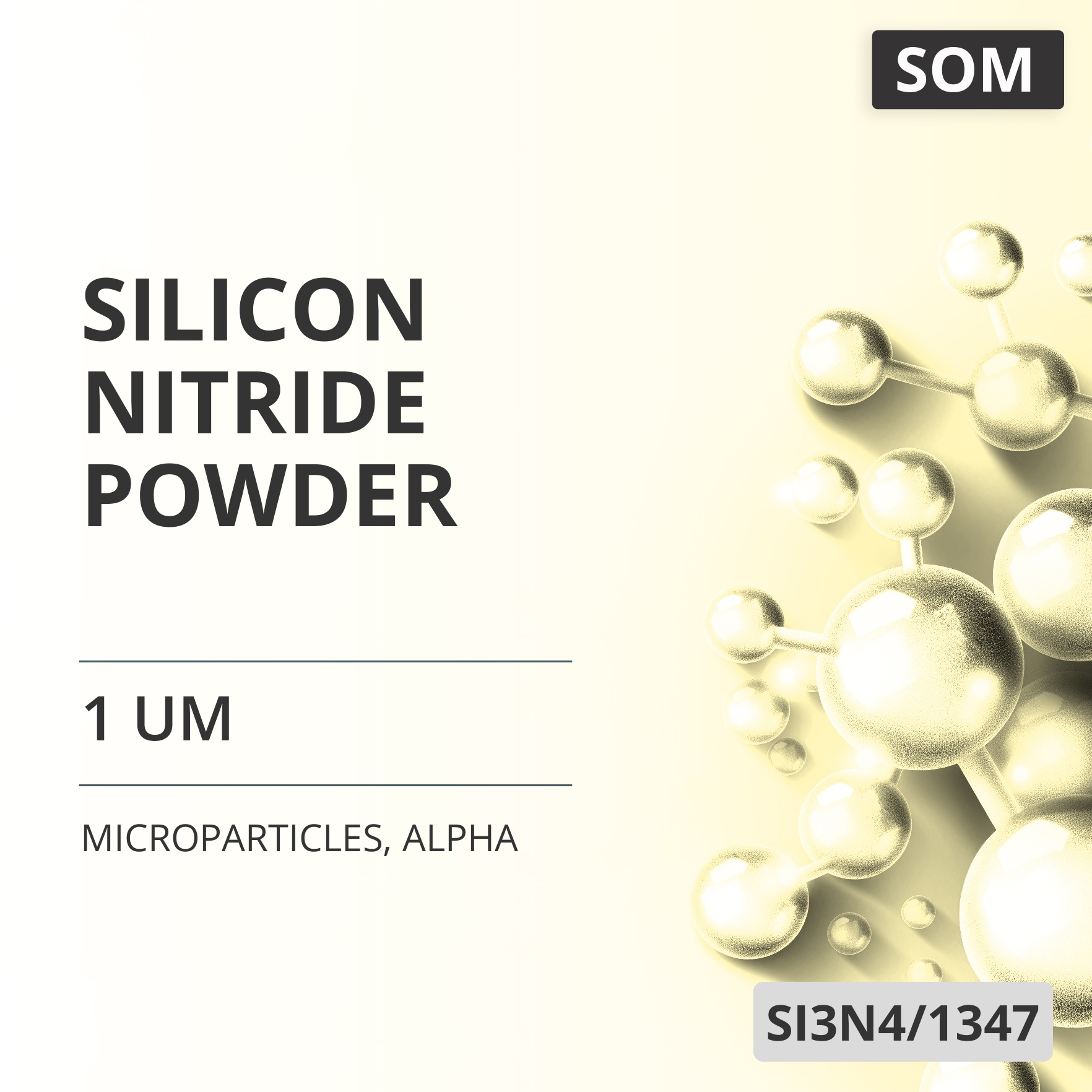 Silicon Nitride Powder, 1 um, Alpha (SI3N4/1347)