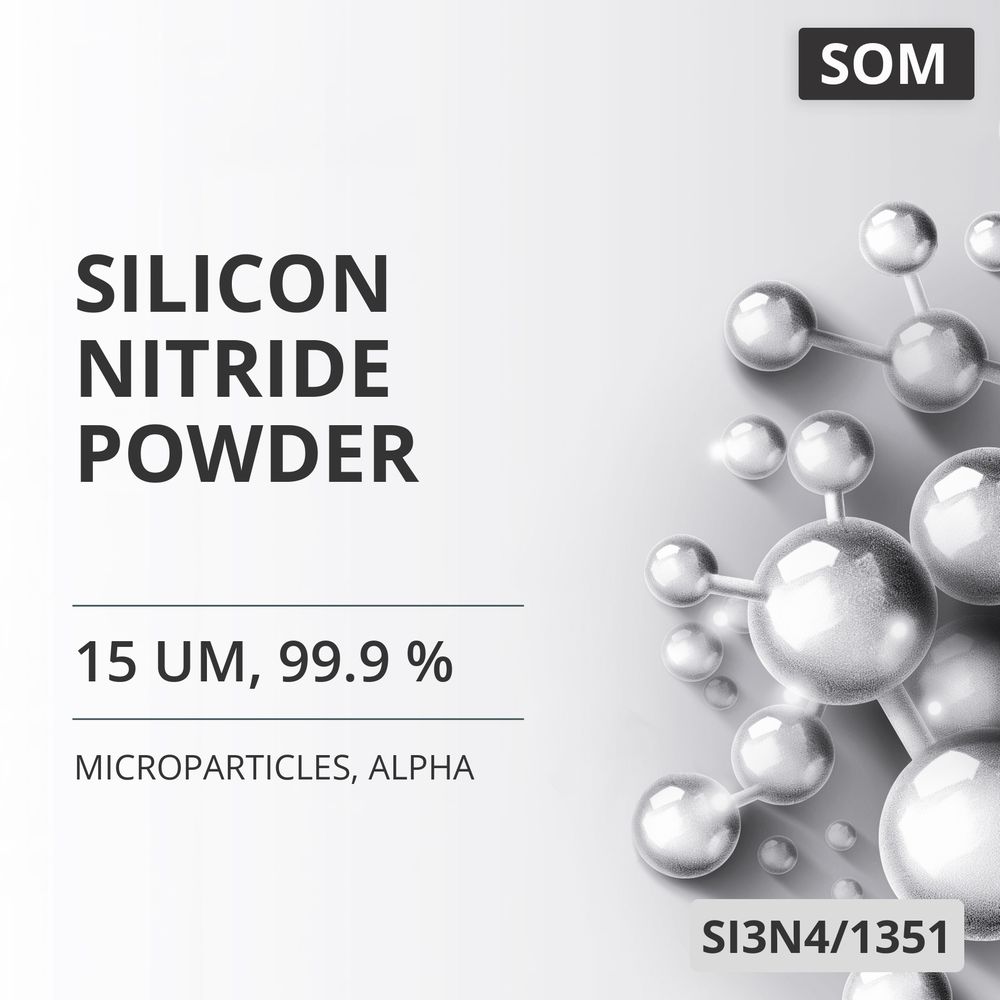 Silicon Nitride Powder, 15 um, 99.9 %, Alpha (SI3N4/1351)