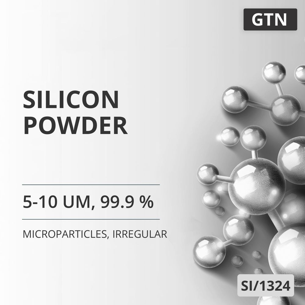 Silicon Powder, 5-10 um, 99.9 %, Irregular (SI/1324)