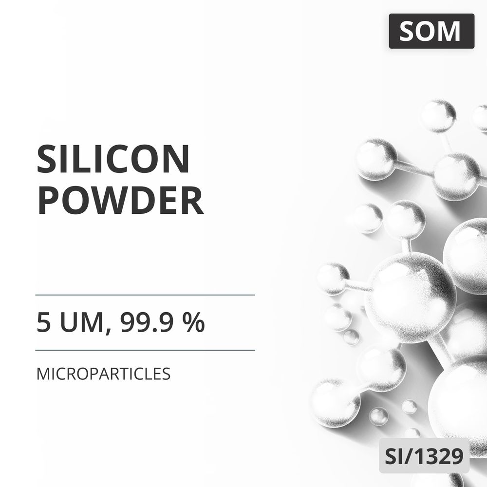 Silicon Powder, 5 um, 99.9 % (SI/1329)