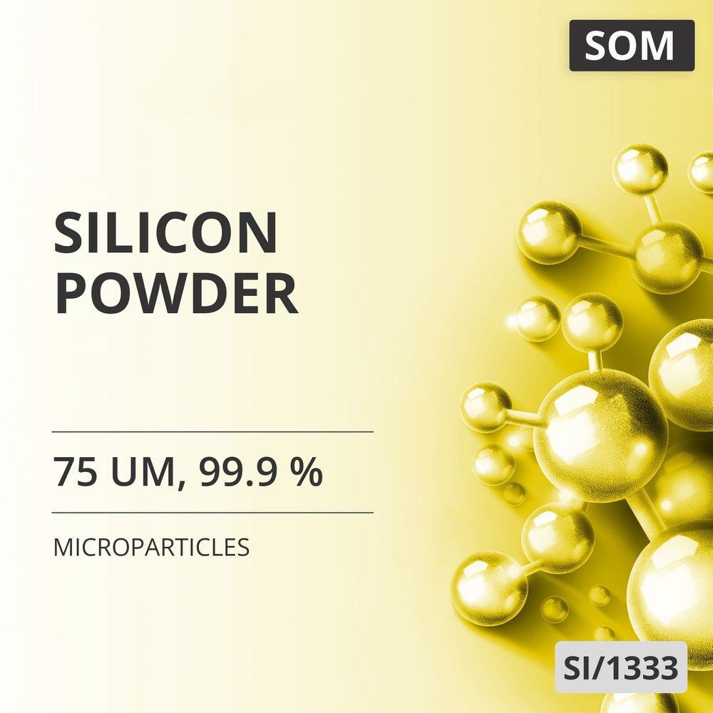 Silicon Powder, 75 um, 99.9 % (SI/1333)