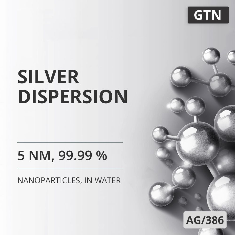 Silver Dispersion, 5 nm, 99.99 %, in Water (AG/386)