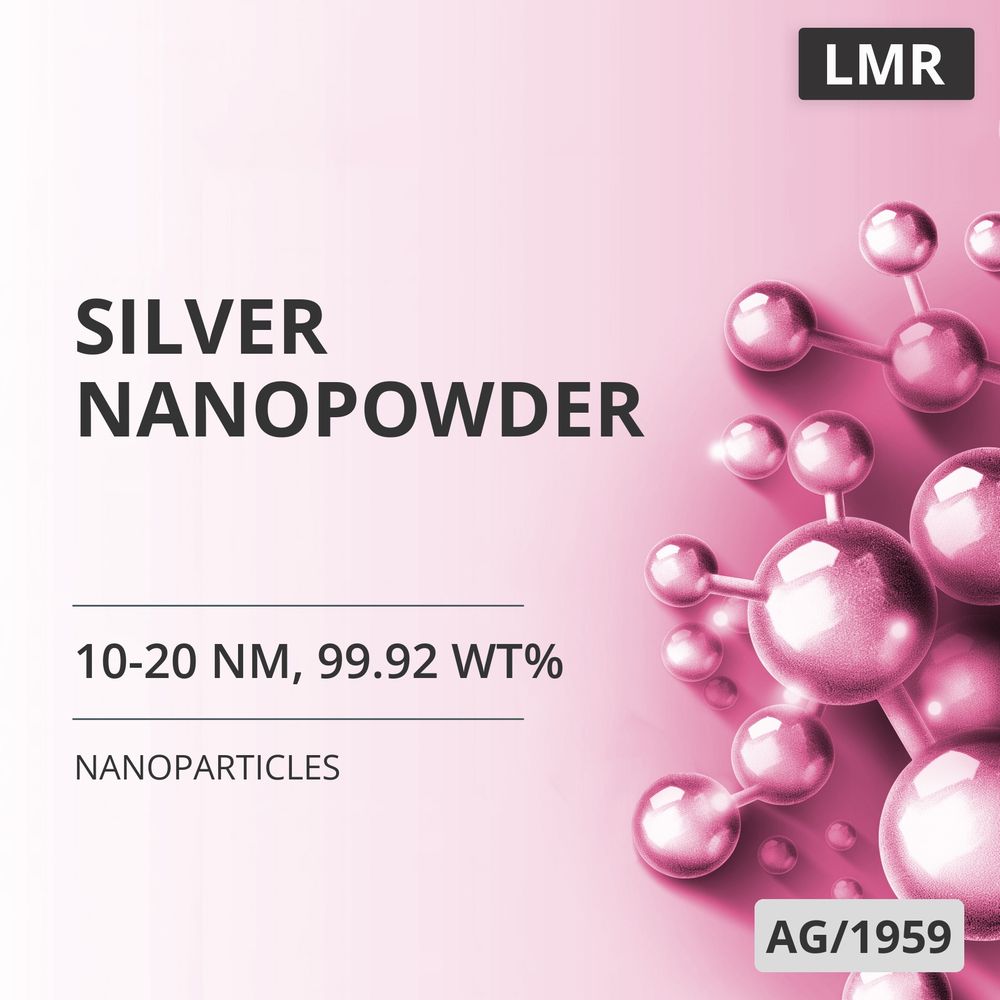 Silver Nanopowder, 10-20 nm, 99.92 wt% (AG/1959)