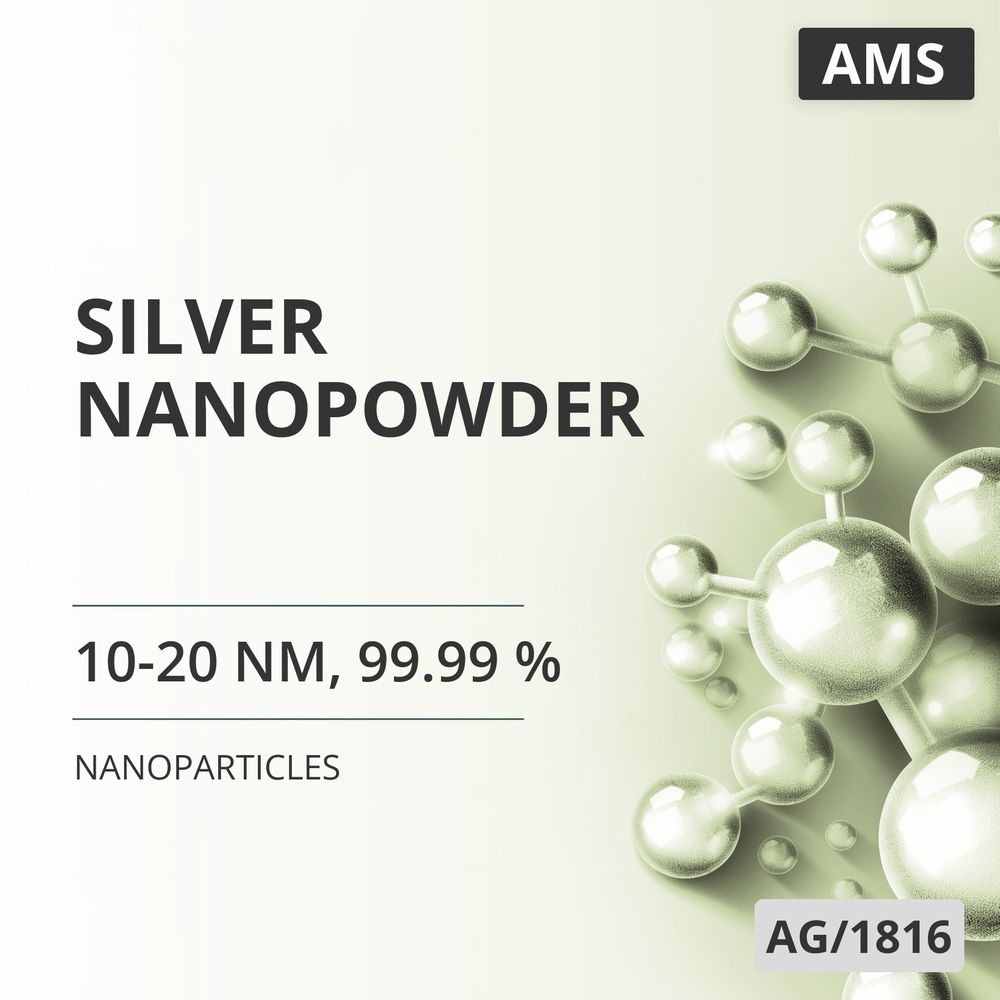 Silver Nanopowder, 10-20 nm, 99.99 % (AG/1816)