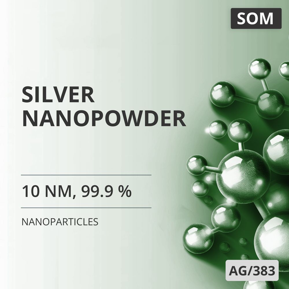 Silver Nanopowder, 10 nm, 99.9 % (AG/383)
