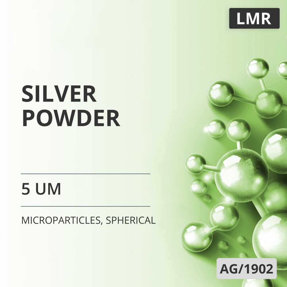 Silver Powder, 5 um, Spherical (AG/1902)