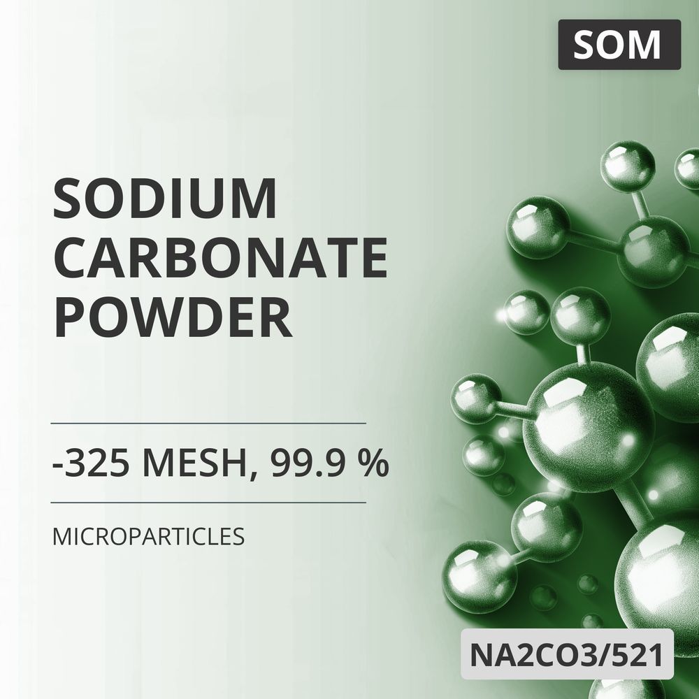 Sodium Carbonate Powder, -325 Mesh, 99.9 % (NA2CO3/521)