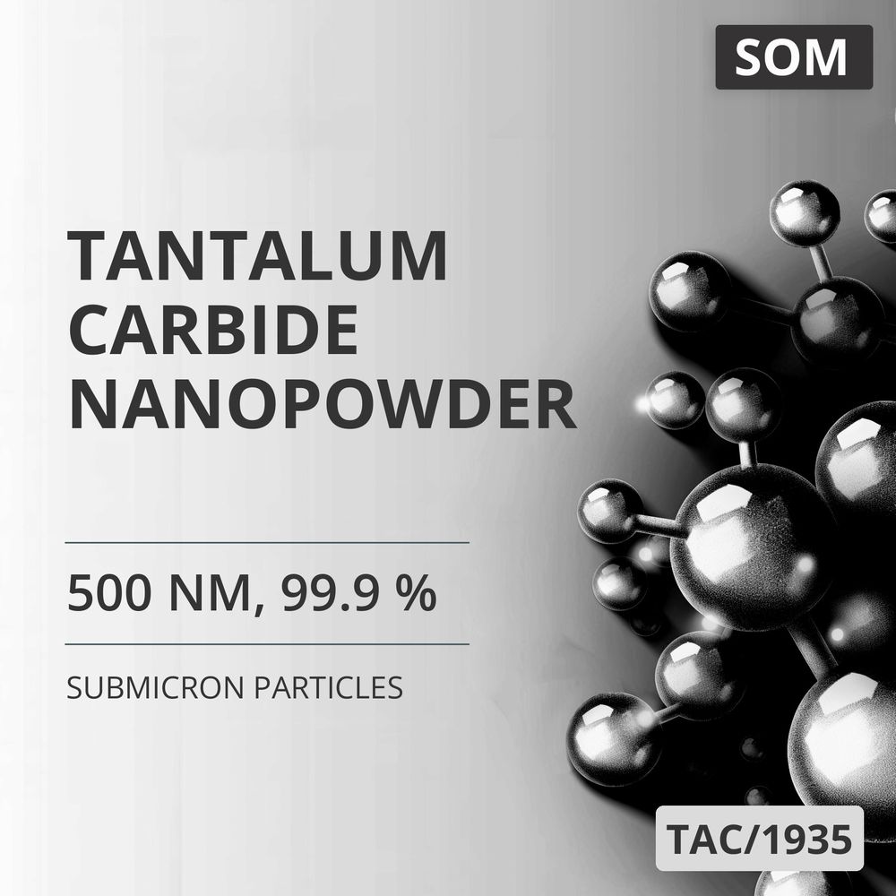 Tantalum Carbide Nanopowder, 500 nm, 99.9 % (TAC/1935)