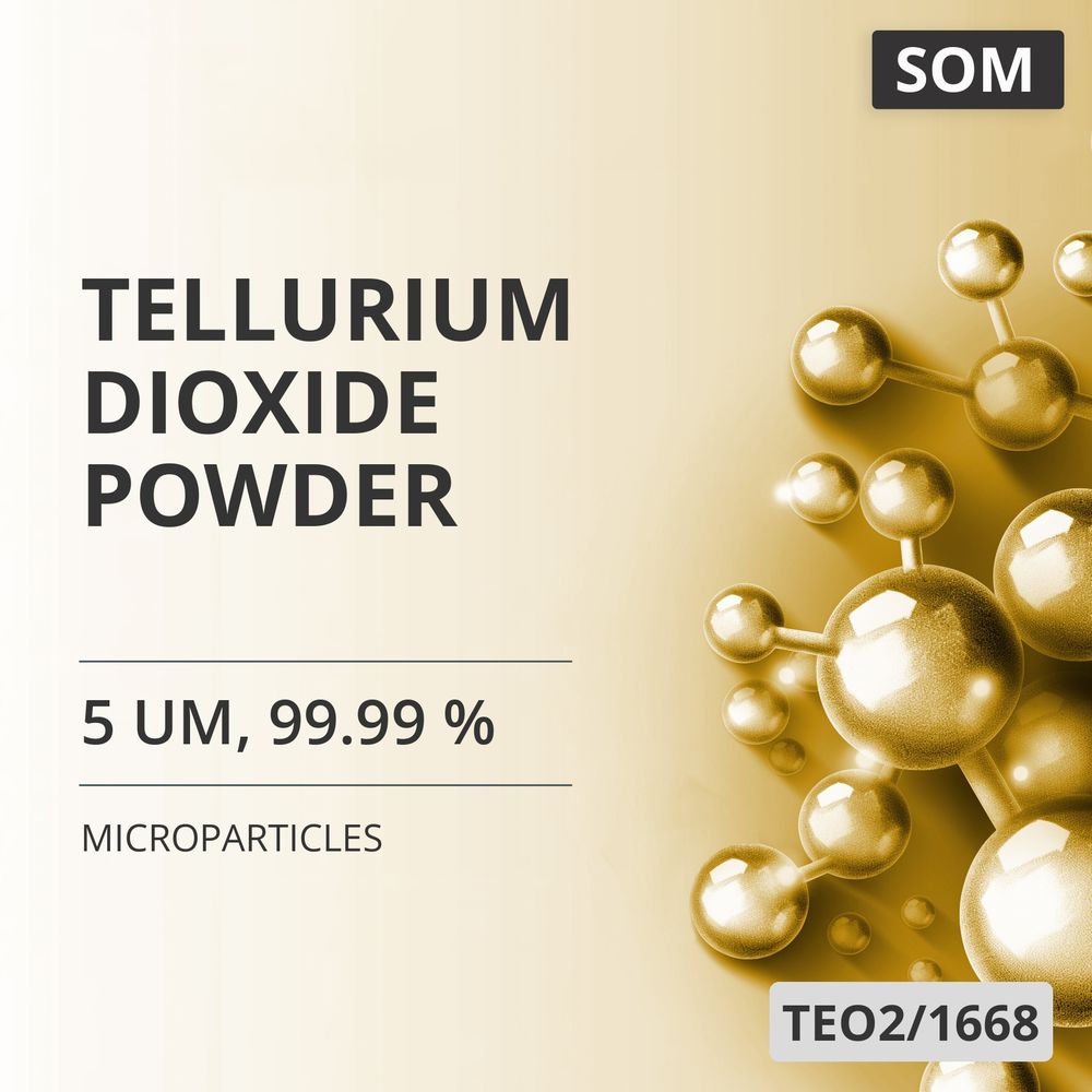 Tellurium Dioxide Powder, 5 um, 99.99 % (TEO2/1668)