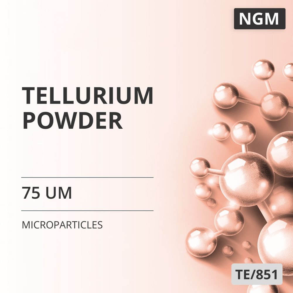 Tellurium Powder, 75 um (TE/851)