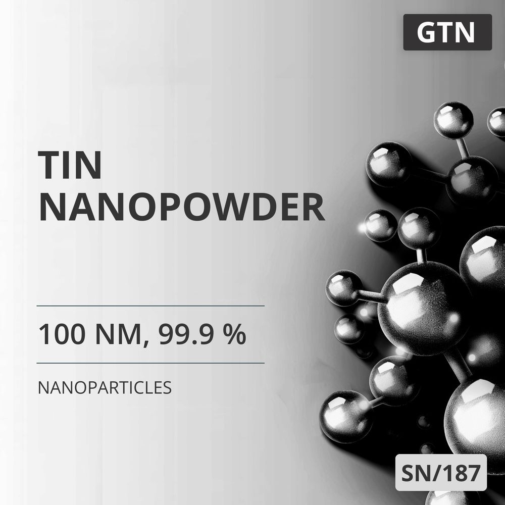 Tin Nanopowder, 100 nm, 99.9 % (SN/187)