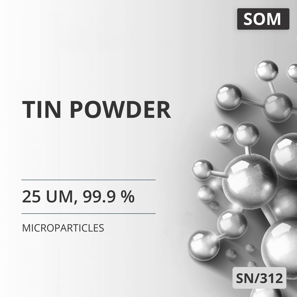 Tin Powder, 25 um, 99.9 % (SN/312)