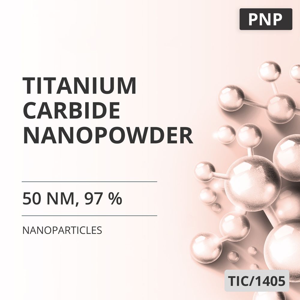 Titanium Carbide Nanopowder, 50 nm, 97 % (TIC/1405)