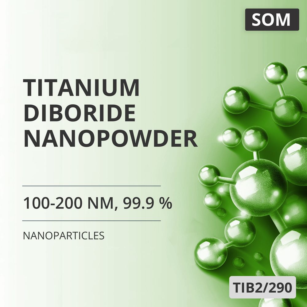 Titanium Diboride Nanopowder, 100-200 nm, 99.9 % (TIB2/290)