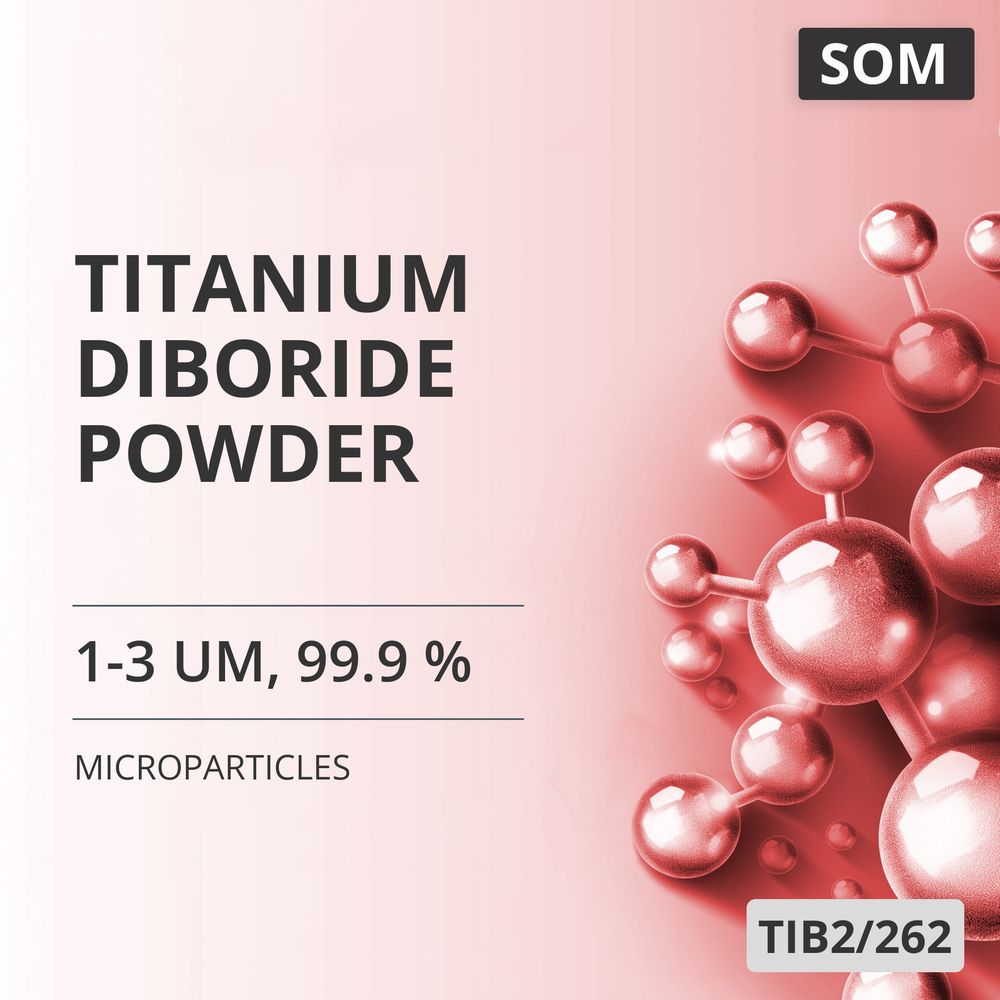 Titanium Diboride Powder, 1-3 um, 99.9 % (TIB2/262)
