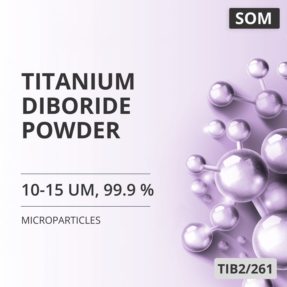 Titanium Diboride Powder, 10-15 um, 99.9 % (TIB2/261)