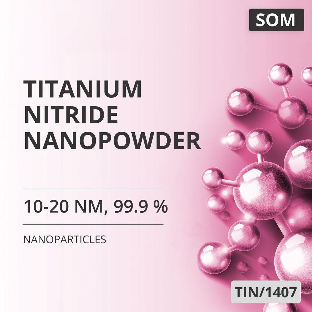 Titanium Nitride Nanopowder, 10-20 nm, 99.9 % (TIN/1407)