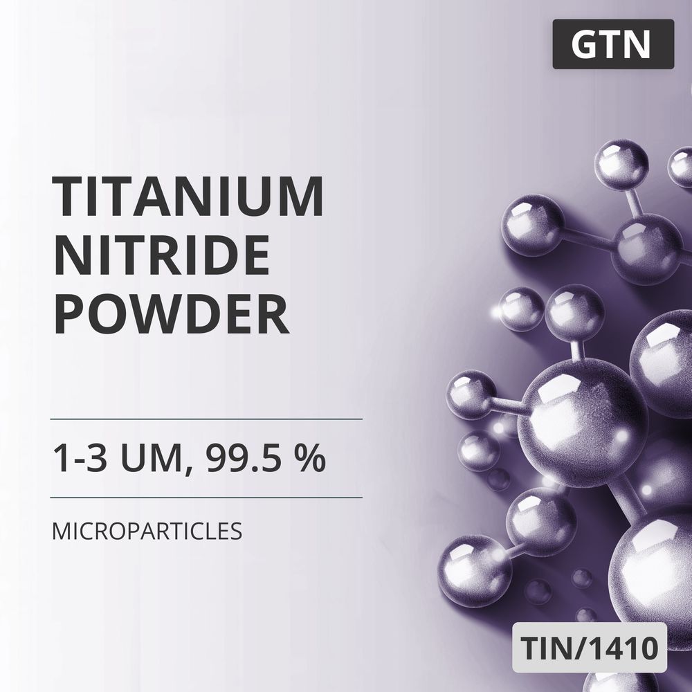 Titanium Nitride Powder, 1-3 um, 99.5 % (TIN/1410)