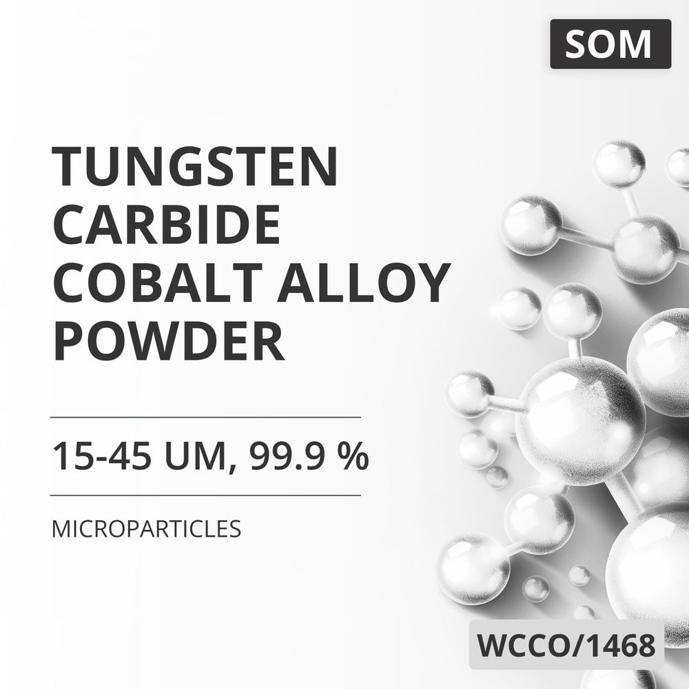 Tungsten Carbide-Cobalt Alloy Powder, 15-45 um, 99.9 % (WCCO/1468)