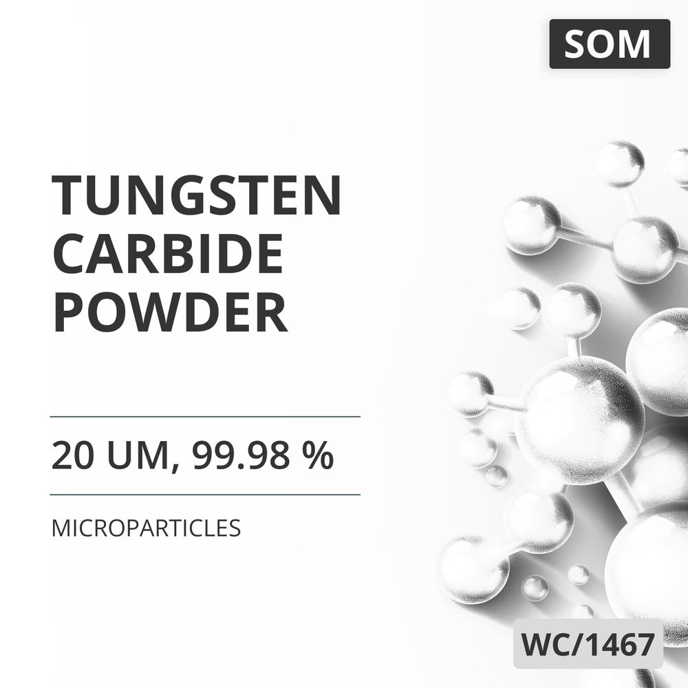 Tungsten Carbide Powder, 20 um, 99.98 % (WC/1467)