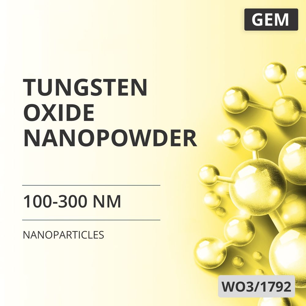 Tungsten Oxide Nanopowder, 100-300 nm (WO3/1792)