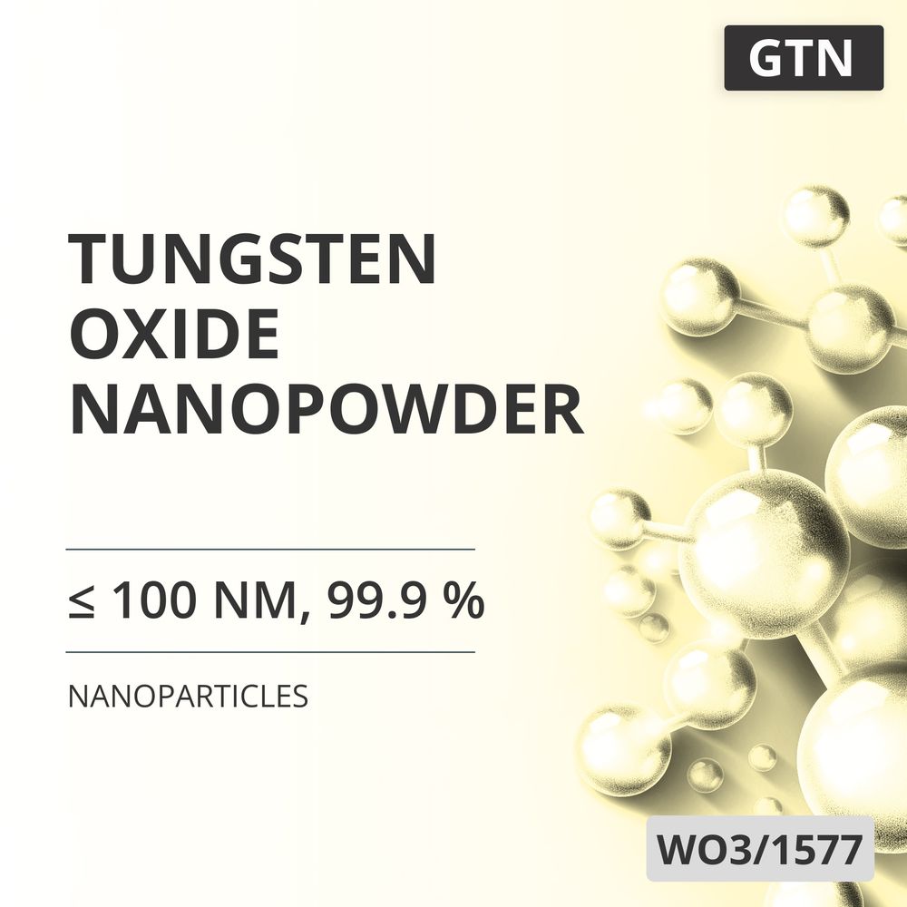 Tungsten Oxide Nanopowder, ≤ 100 nm, 99.9 % (WO3/1577)