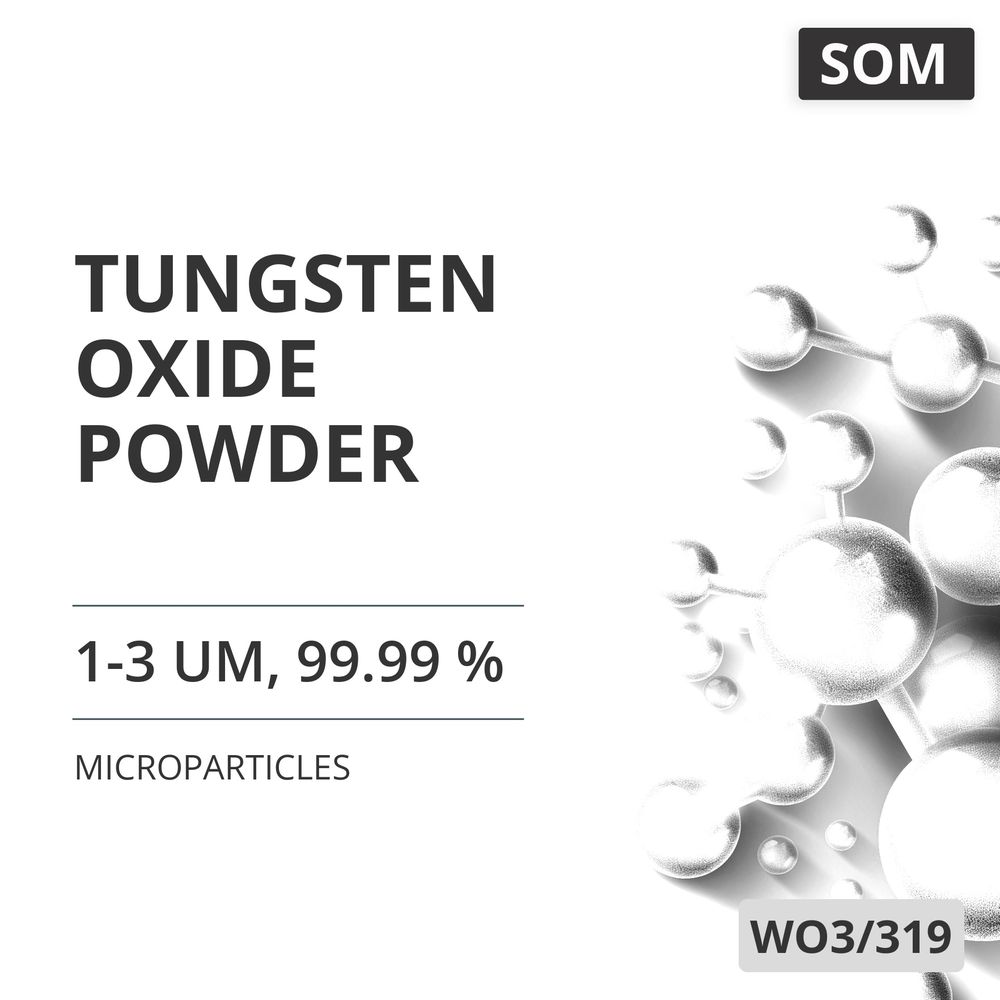 Tungsten Oxide Powder, 1-3 um, 99.99 % (WO3/319)