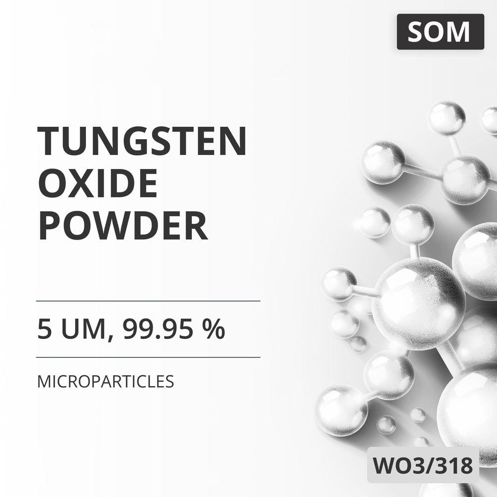 Tungsten Oxide Powder, 5 um, 99.95 % (WO3/318)