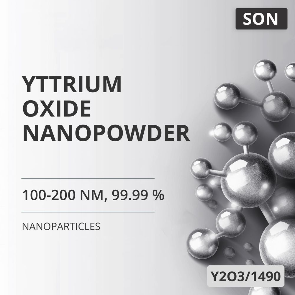 Yttrium Oxide Nanopowder, 100-200 nm, 99.99 % (Y2O3/1490)