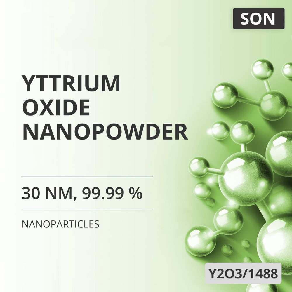 Yttrium Oxide Nanopowder, 30 nm, 99.99 % (Y2O3/1488)