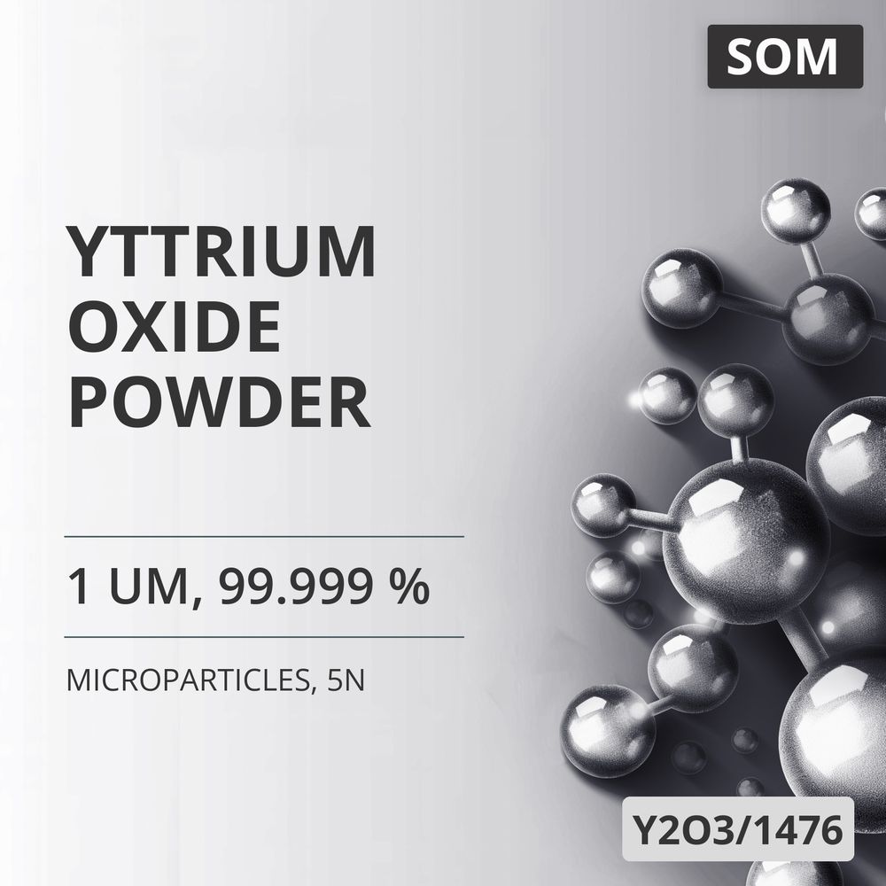 Yttrium Oxide Powder, 1 um, 99.999 %, 5N (Y2O3/1476)